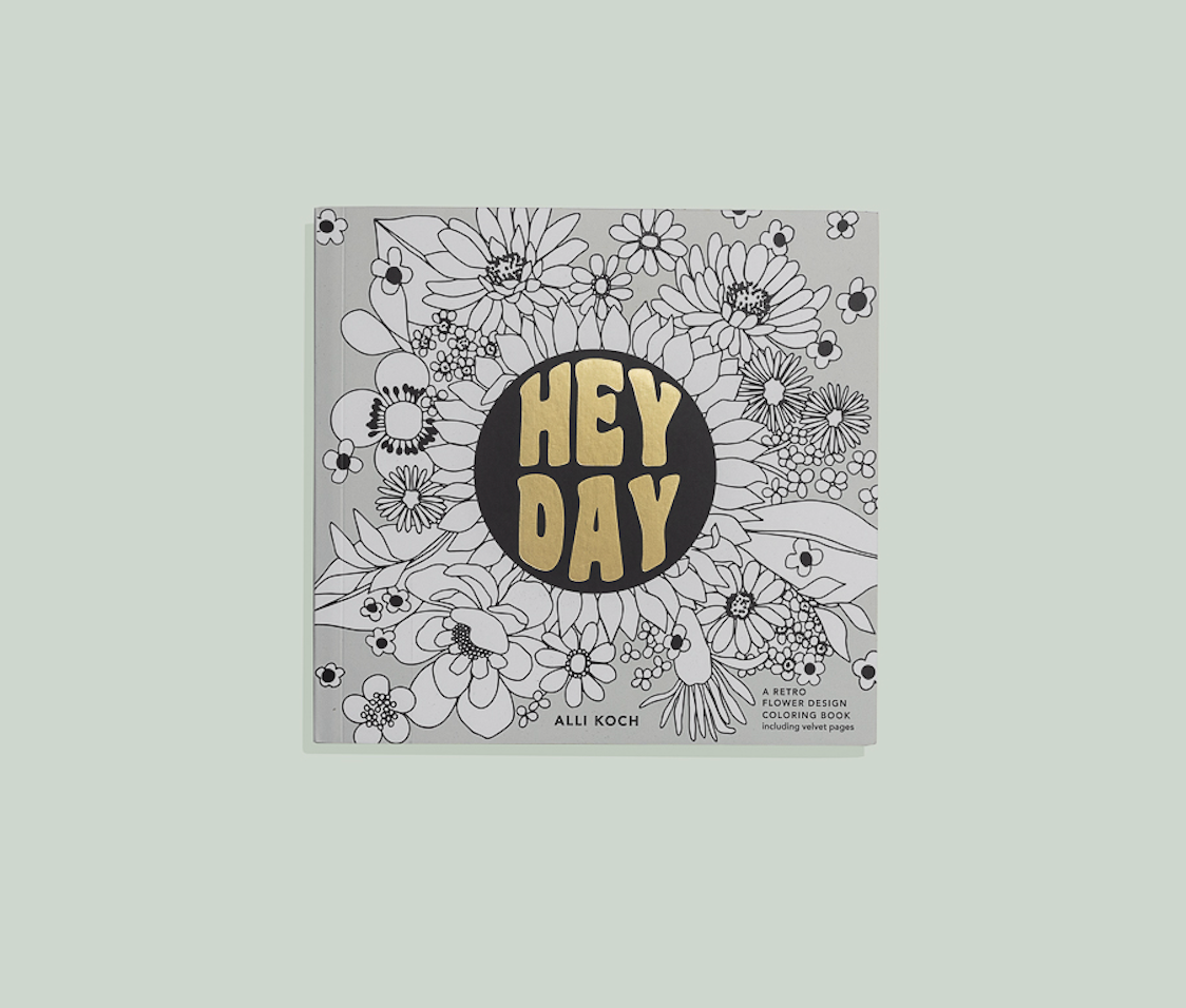 Heyday Mini Coloring Book