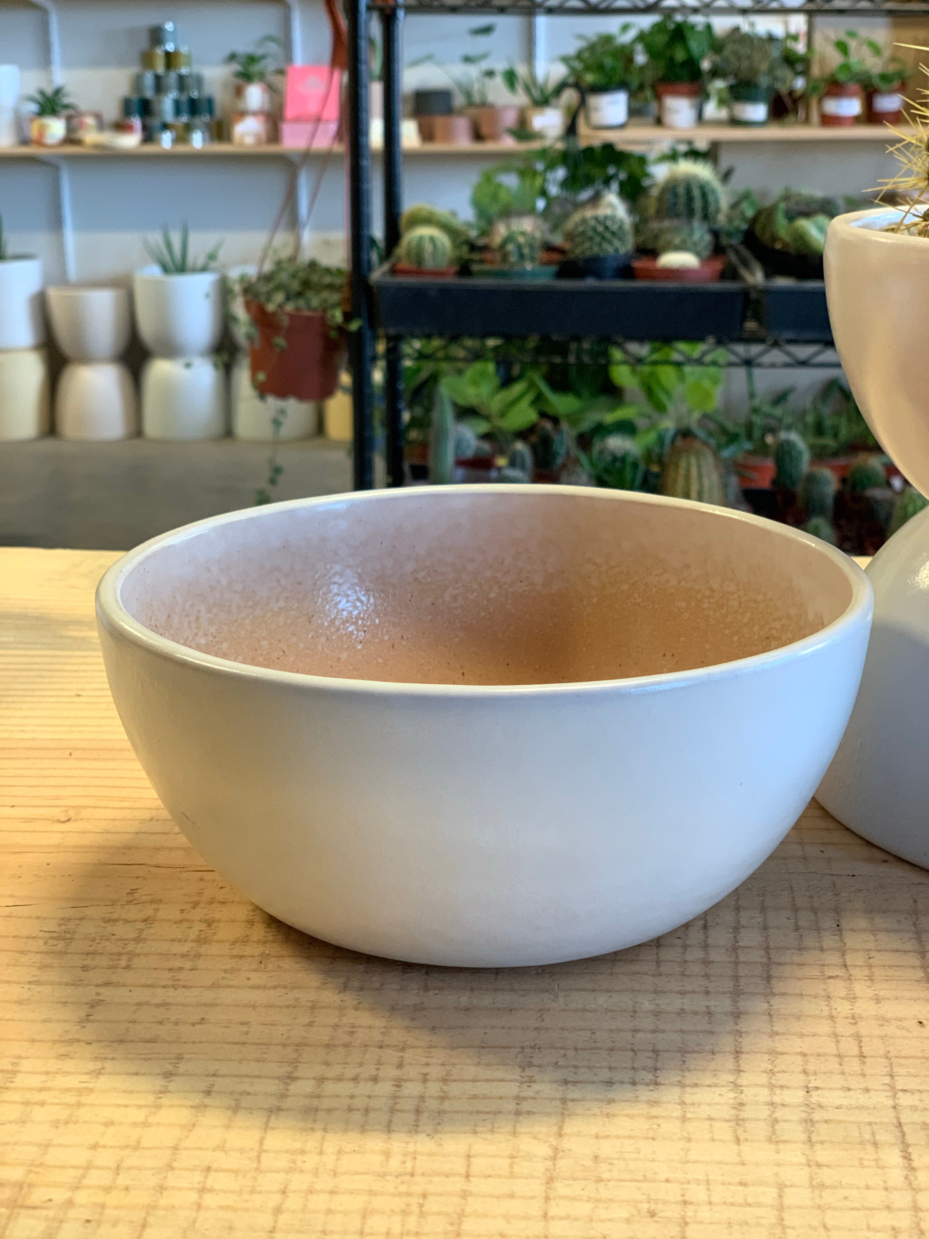 Glazed Low Bowl