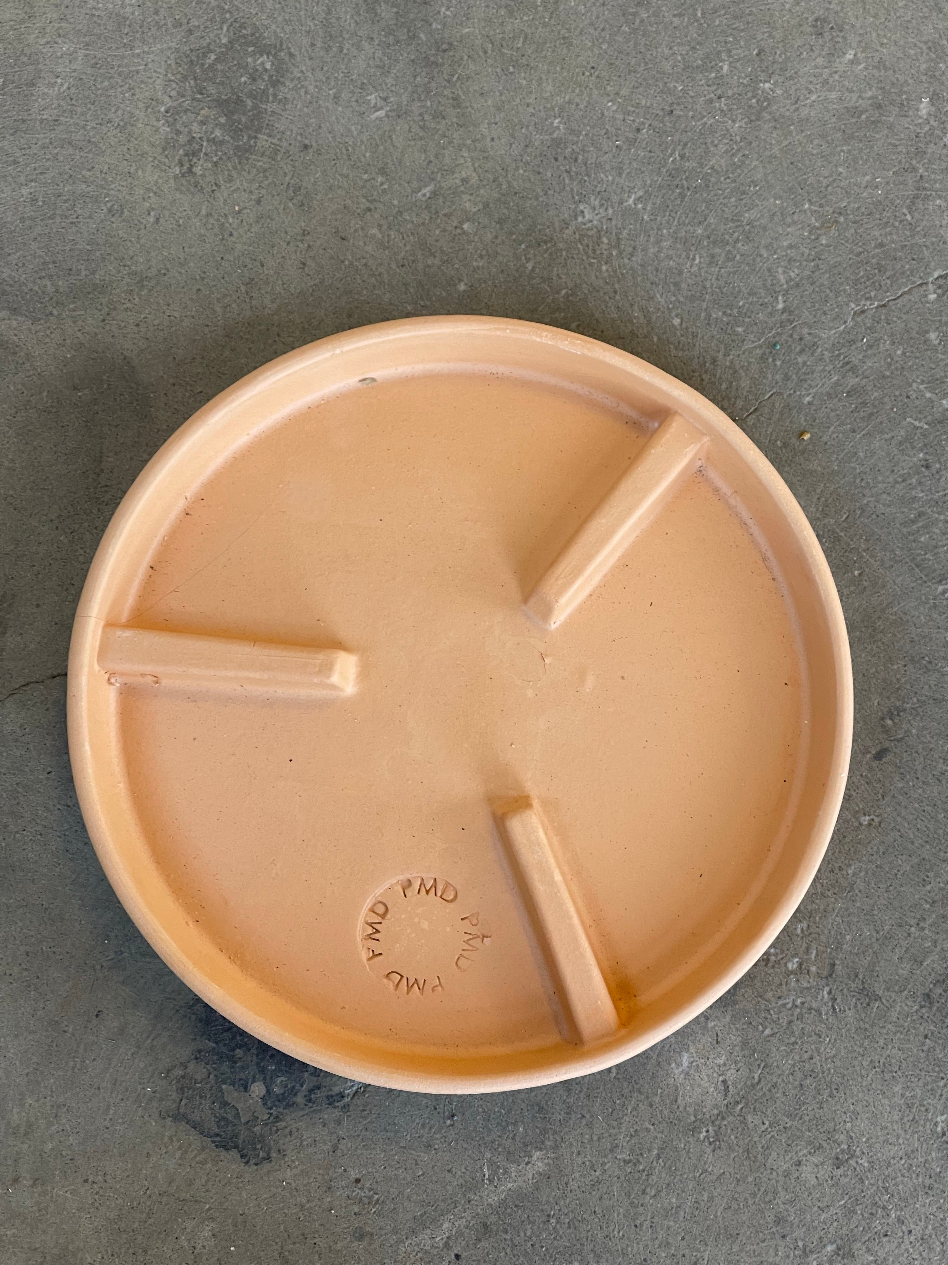 plant pot saucers clay Clay Deep Rib Saucer – Desert Rose Cactus Lounge